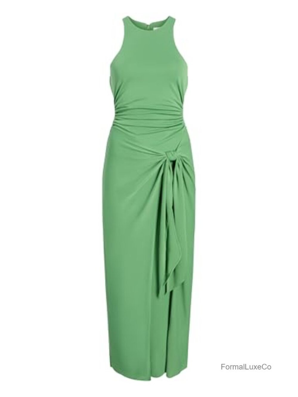 Cinq à Sept Andie Matte Jersey Fitted Wrap Cocktail Midi Dress